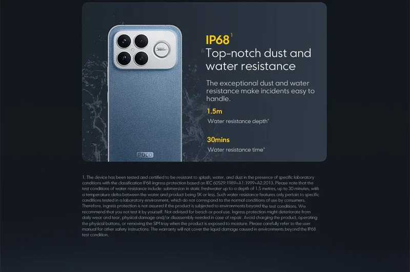 POCO F8 Ultra 5G – Snapdragon 8 Elite, Écran 6.9" 120Hz, Caméra 50MP, Batterie 6500mAh