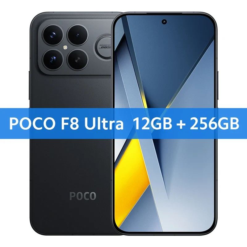 POCO F8 Ultra 5G – Snapdragon 8 Elite, Écran 6.9" 120Hz, Caméra 50MP, Batterie 6500mAh