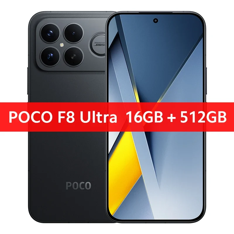 POCO F8 Ultra 5G – Snapdragon 8 Elite, Écran 6.9" 120Hz, Caméra 50MP, Batterie 6500mAh