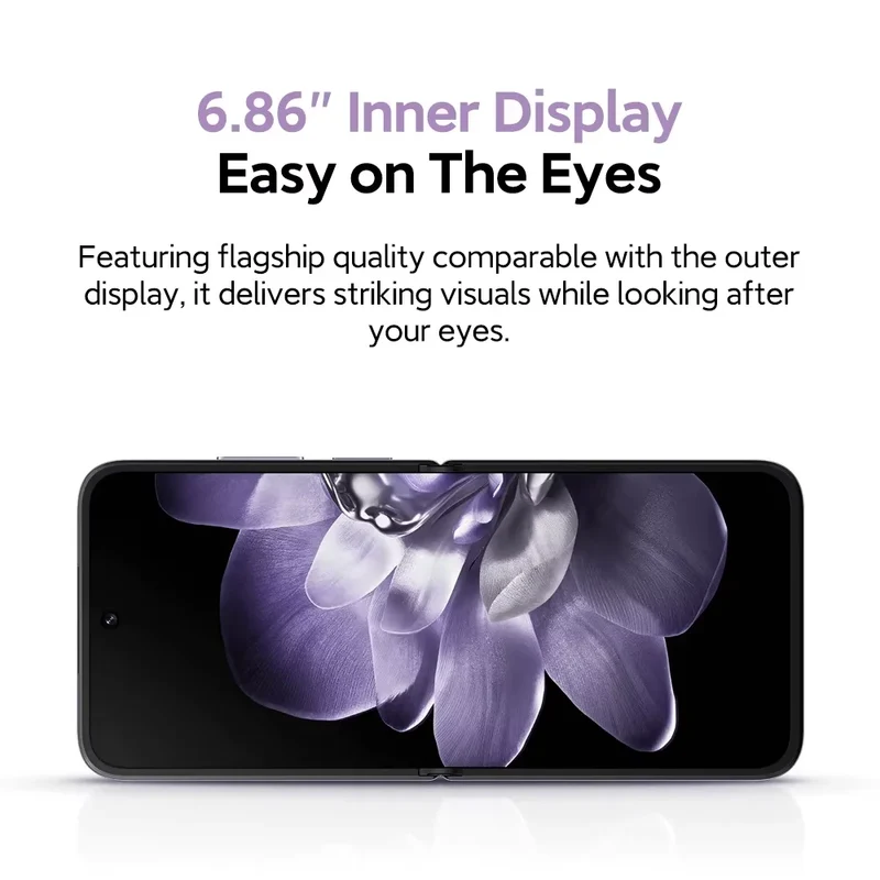 Global Version Xiaomi MIX Flip 67WHyperCharger 6.86" 12GB 512GB Leica 50MP Camera 120Hz Display Snapdragon 8 Gen 3 Smartphone