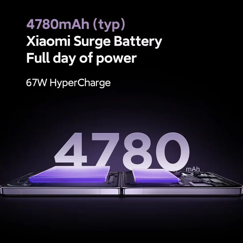 Global Version Xiaomi MIX Flip 67WHyperCharger 6.86" 12GB 512GB Leica 50MP Camera 120Hz Display Snapdragon 8 Gen 3 Smartphone