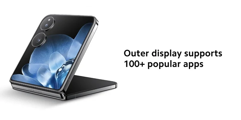Global Version Xiaomi MIX Flip 67WHyperCharger 6.86" 12GB 512GB Leica 50MP Camera 120Hz Display Snapdragon 8 Gen 3 Smartphone