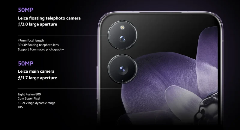 Global Version Xiaomi MIX Flip 67WHyperCharger 6.86" 12GB 512GB Leica 50MP Camera 120Hz Display Snapdragon 8 Gen 3 Smartphone