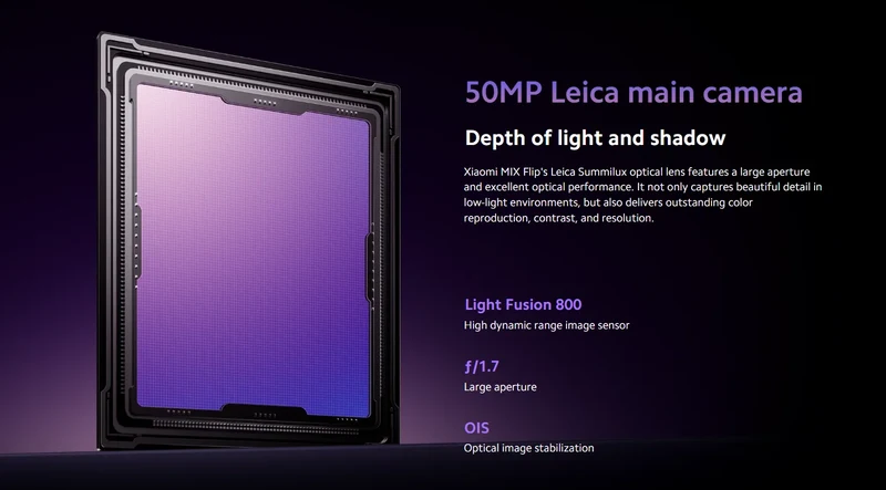 Global Version Xiaomi MIX Flip 67WHyperCharger 6.86" 12GB 512GB Leica 50MP Camera 120Hz Display Snapdragon 8 Gen 3 Smartphone