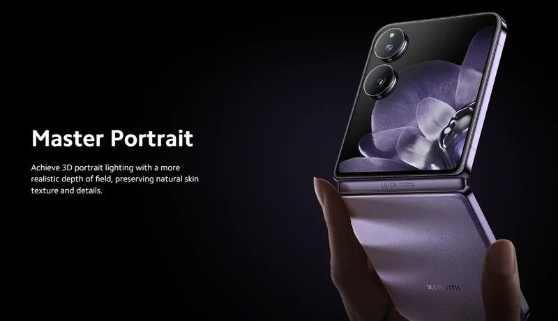 Global Version Xiaomi MIX Flip 67WHyperCharger 6.86" 12GB 512GB Leica 50MP Camera 120Hz Display Snapdragon 8 Gen 3 Smartphone