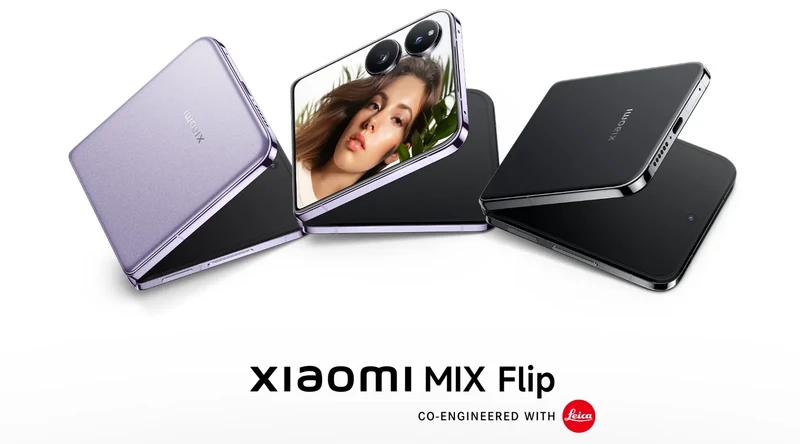 Global Version Xiaomi MIX Flip Leica 50MP Camera 4780mAh 67 W 12GB 512GB Snapdragon 8 Gen 3 Hyper Charger 6.86" 120Hz Display