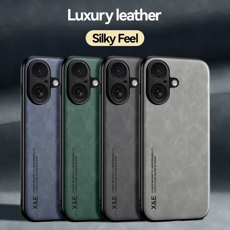 Shockproof Case for iPhone 17 Pro Max 17 Air Protective Cover Magnetic Car Holder Phone Coque Fundas For iPhone 16 Pro 16E
