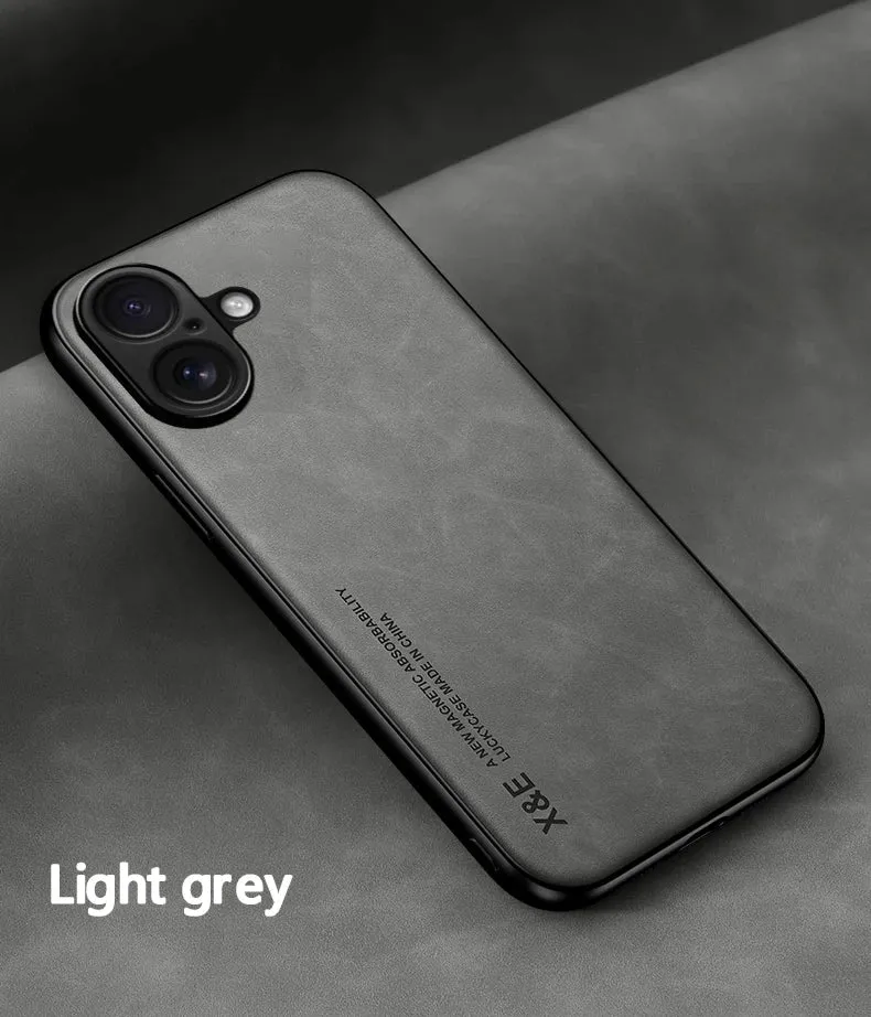 Shockproof Case for iPhone 17 Pro Max 17 Air Protective Cover Magnetic Car Holder Phone Coque Fundas For iPhone 16 Pro 16E