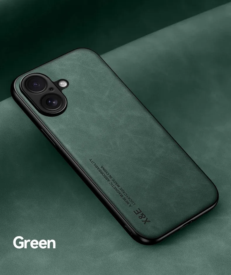 Shockproof Case for iPhone 17 Pro Max 17 Air Protective Cover Magnetic Car Holder Phone Coque Fundas For iPhone 16 Pro 16E