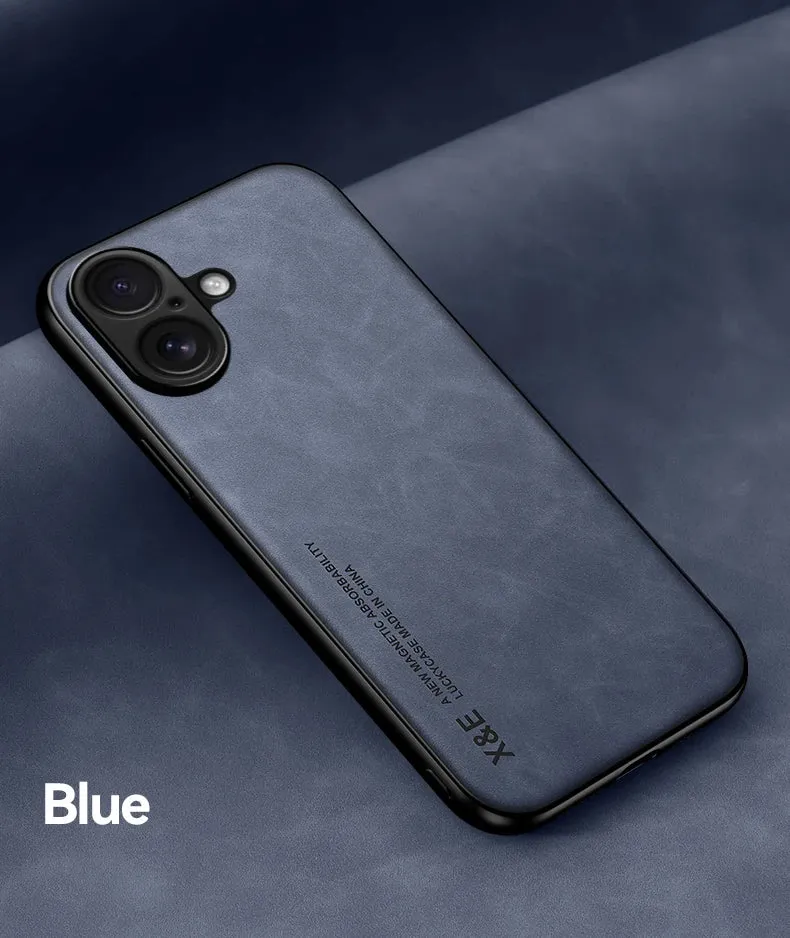 Shockproof Case for iPhone 17 Pro Max 17 Air Protective Cover Magnetic Car Holder Phone Coque Fundas For iPhone 16 Pro 16E