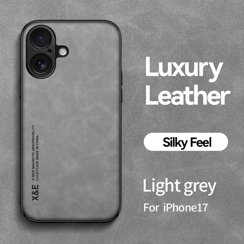 Shockproof Case for iPhone 17 Pro Max 17 Air Protective Cover Magnetic Car Holder Phone Coque Fundas For iPhone 16 Pro 16E