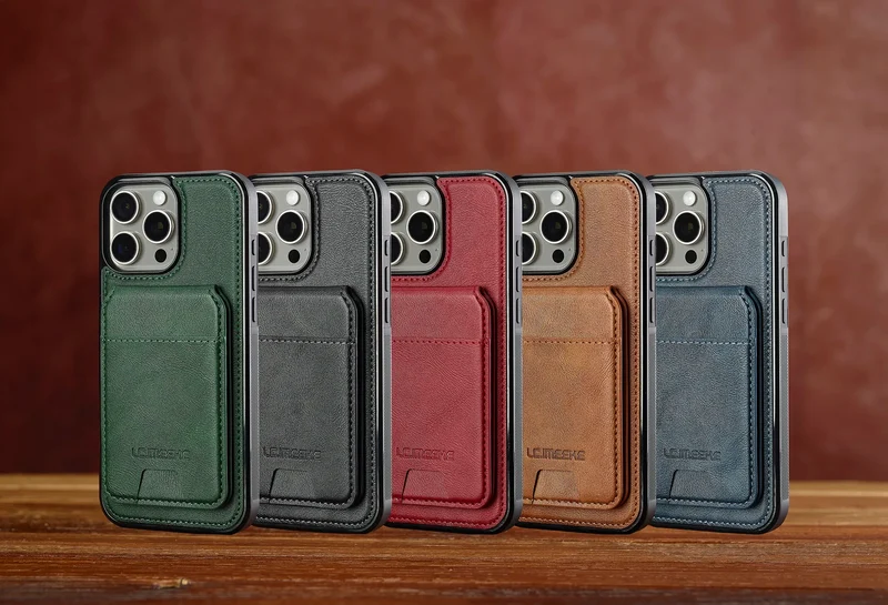 Detachable Magnetic 2 In 1 Leather Case For iPhone 16E 17 1615 14 13 12 11 Pro XS Max Air XR 8 7 Plus SE Card Pocket Phone Cover