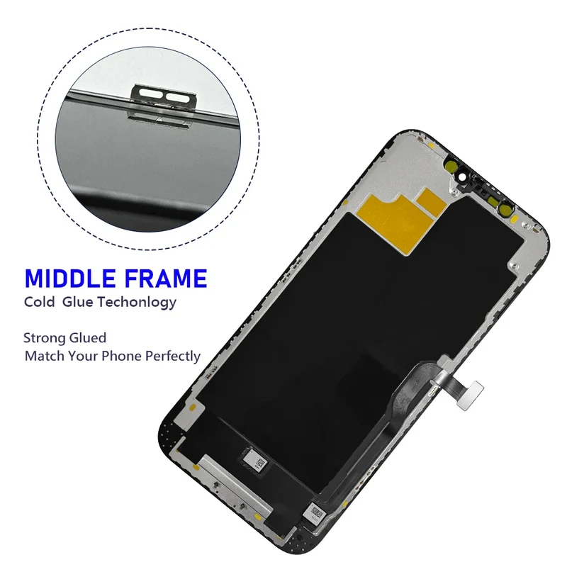 Real New Incell Display for iPhone X XS XR 11 12 13 14 15 16 17 Pro Max Mini Plus LCD Incell Screen Digitizer Replacement