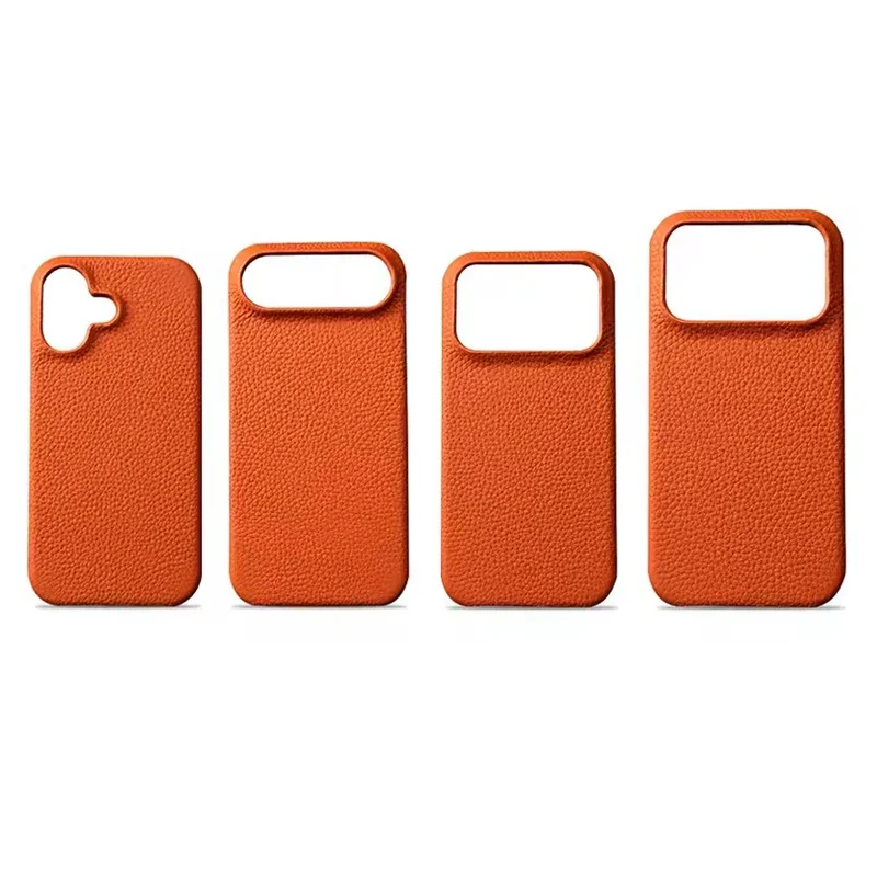 Luxury Simulation Cowhide Leather Case for Apple iPhone 17 Pro Max Cover iPhone17 Air PU Leather Official Style Phone Cover