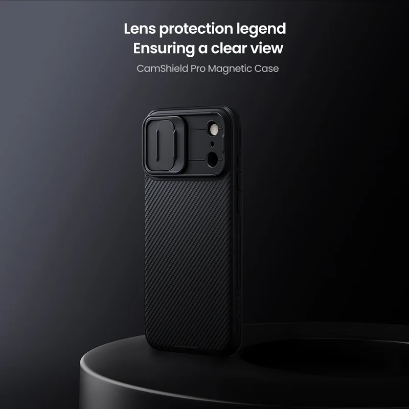 Nillkin For iPhone 17 Pro Max 17 Air iPhone 16 Pro Max 16 Plus CamShield Pro Magnetic Slide Camera Protector Cover