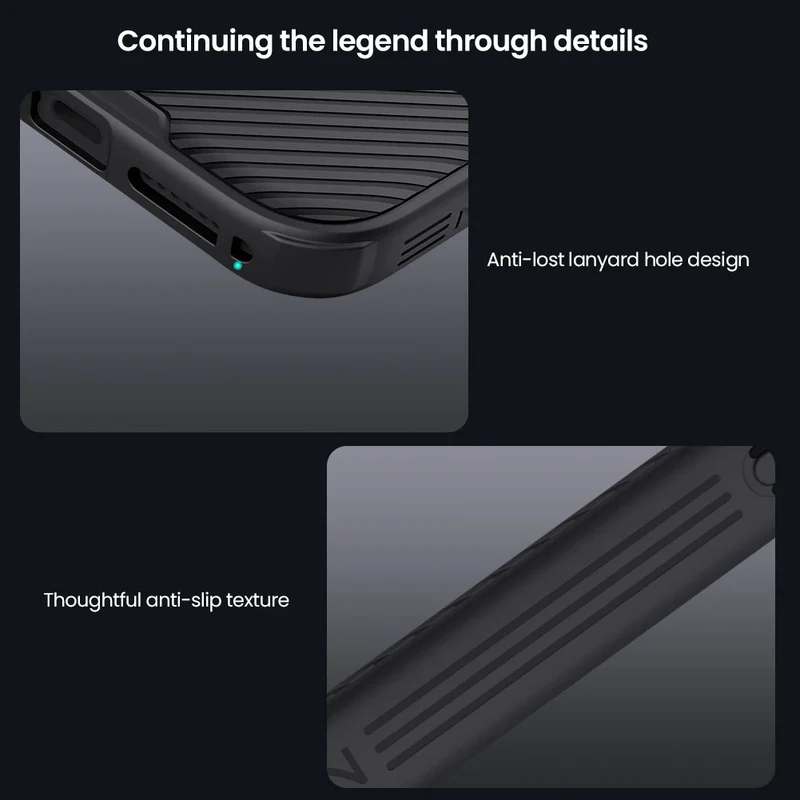 Nillkin For iPhone 17 Pro Max 17 Air iPhone 16 Pro Max 16 Plus CamShield Pro Magnetic Slide Camera Protector Cover