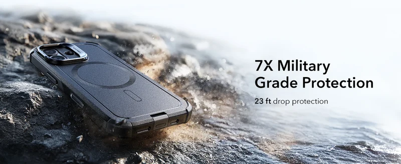 ESR for 17 Pro Max Case With Camera Control Button Military-Grade Protective Magnetic Phone Case For iPhone 16&17&17 Air&16 Pro