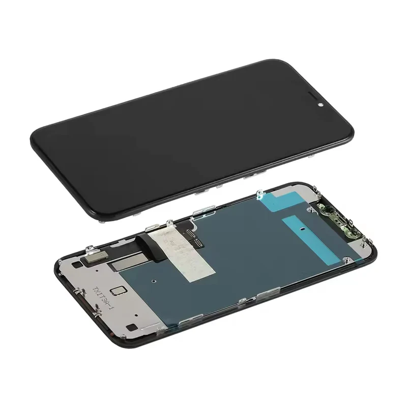 2PCS 120Hz High Refresh Rate Diagnostic Soft OLED LCD Display Screen for iPhone 16 PLUS PRO MAX 17 PRO MAX with Sensor Cable