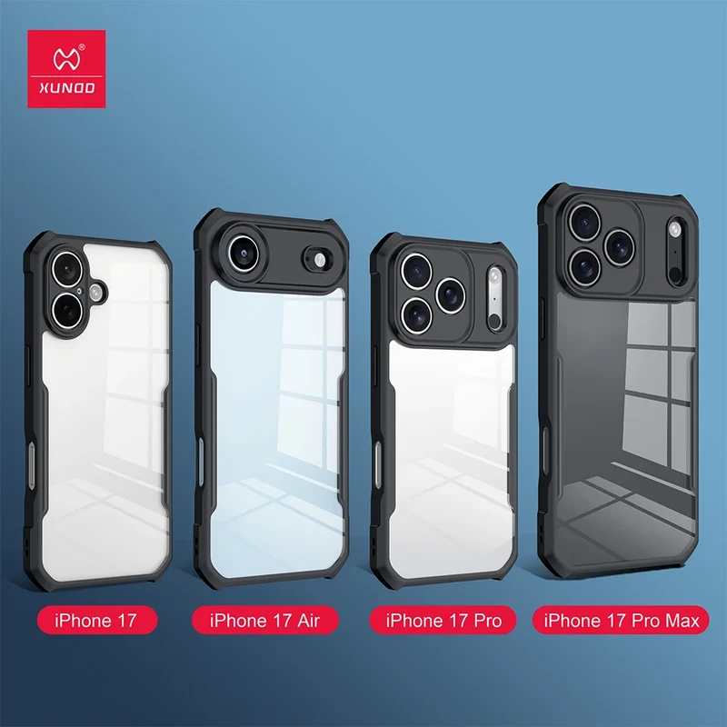 Xundd For iPhone 17 Pro Max For iPhone 17 Pro For iPhone 17 Shockproof Case Transparent case Magnetic Case For iPhone 17 Air