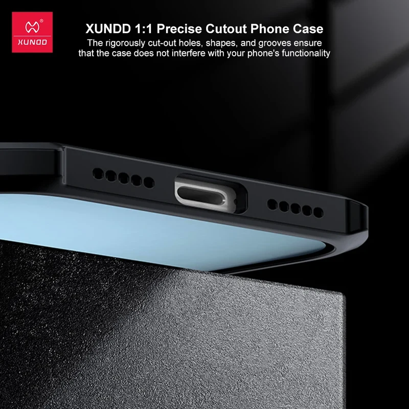 Xundd For iPhone 17 Pro Max For iPhone 17 Pro For iPhone 17 Shockproof Case Transparent case Magnetic Case For iPhone 17 Air
