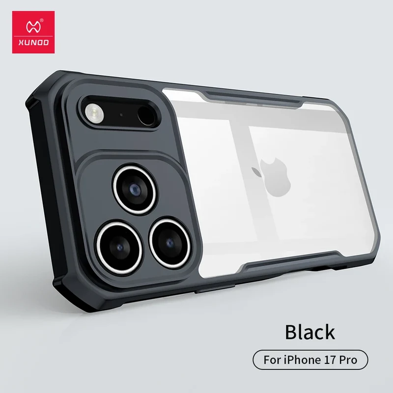 Xundd For iPhone 17 Pro Max For iPhone 17 Pro For iPhone 17 Shockproof Case Transparent case Magnetic Case For iPhone 17 Air