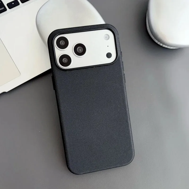 Magnetic Tech Woven Case For iPhone 17 Air 16 15 14 13 Pro Max TechWoven For Magsafe Wireless Charging Shockproof Cover