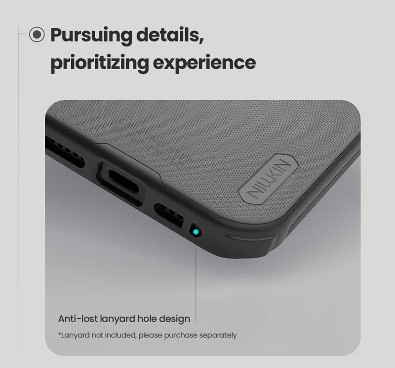 Nillkin For iPhone 17 Pro Max 17 Air iPhone 16 Pro Max 16 Plus Magnetic Shield Pro Phone Case Anti Fingerprint Back Cover