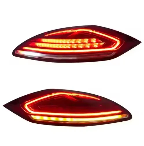 SJC Upgrade LED Taillight for Porsche Panamera 2009-2013 970.1 Tail Lights Upgrade to 2016 Style Led Tail Lamp for 970 Car