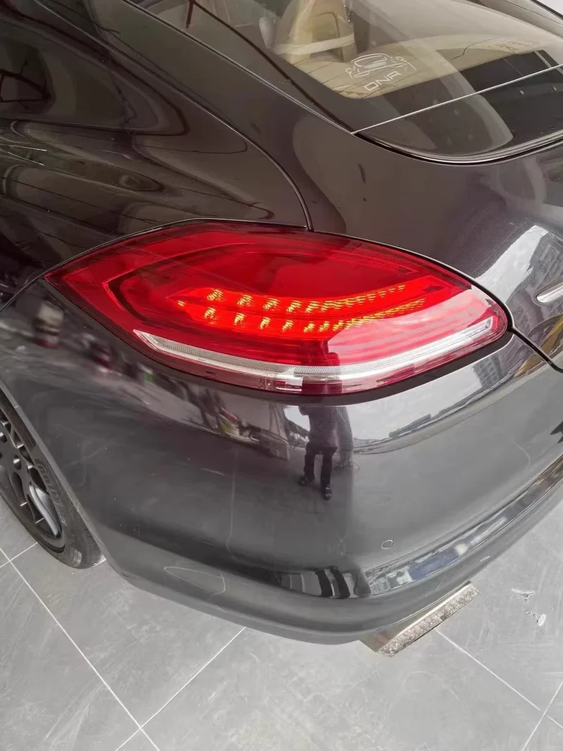 SJC Upgrade LED Taillight for Porsche Panamera 2009-2013 970.1 Tail Lights Upgrade to 2016 Style Led Tail Lamp for 970 Car
