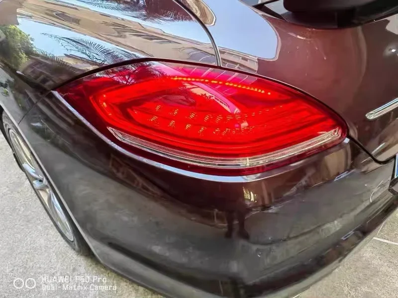 SJC Upgrade LED Taillight for Porsche Panamera 2009-2013 970.1 Tail Lights Upgrade to 2016 Style Led Tail Lamp for 970 Car