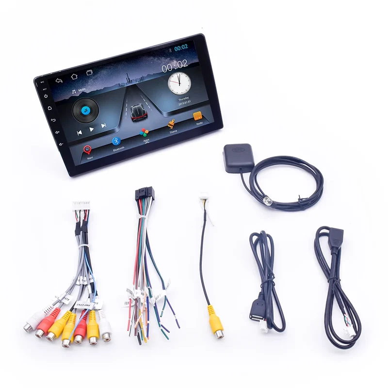 9/10 Inch Android Car Multimedia Player Stereo GPS Navigation 1920x1080 IPS Screen