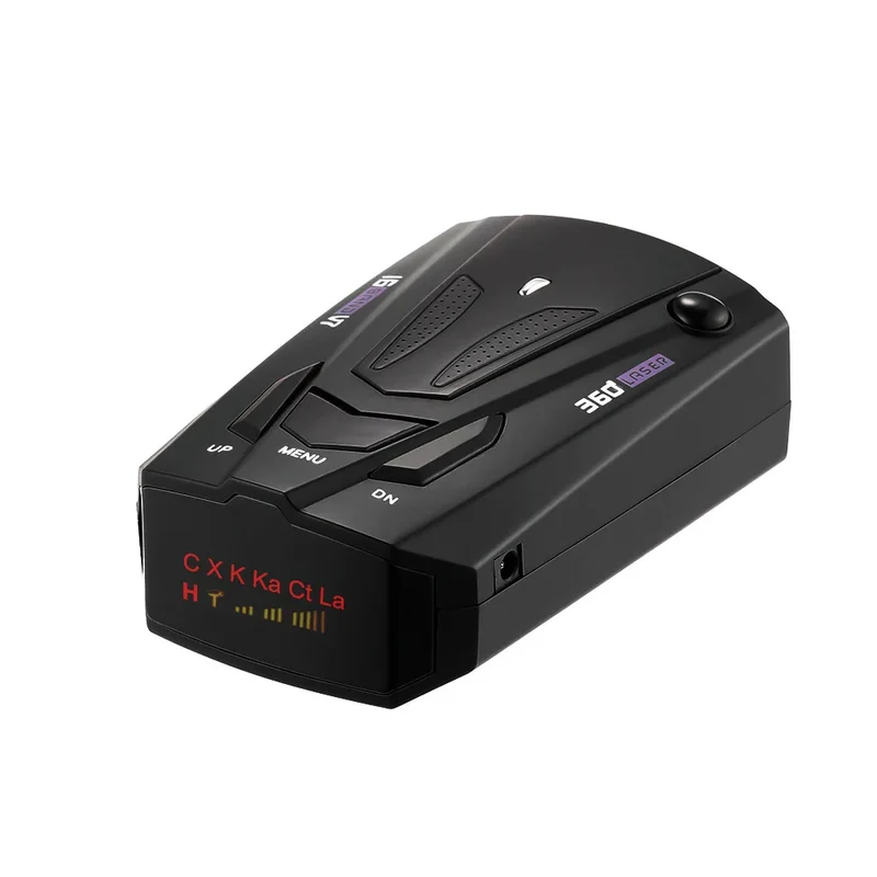 High Quality High Sensitivity Auto Radar Detector 360° Scanning GPS Speed Limit Alarm for Cars