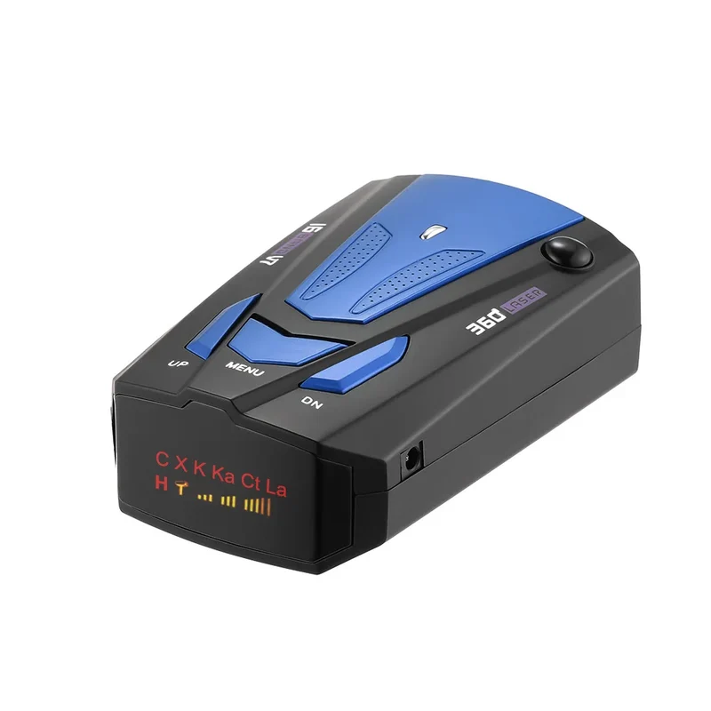 High Quality High Sensitivity Auto Radar Detector 360° Scanning GPS Speed Limit Alarm for Cars