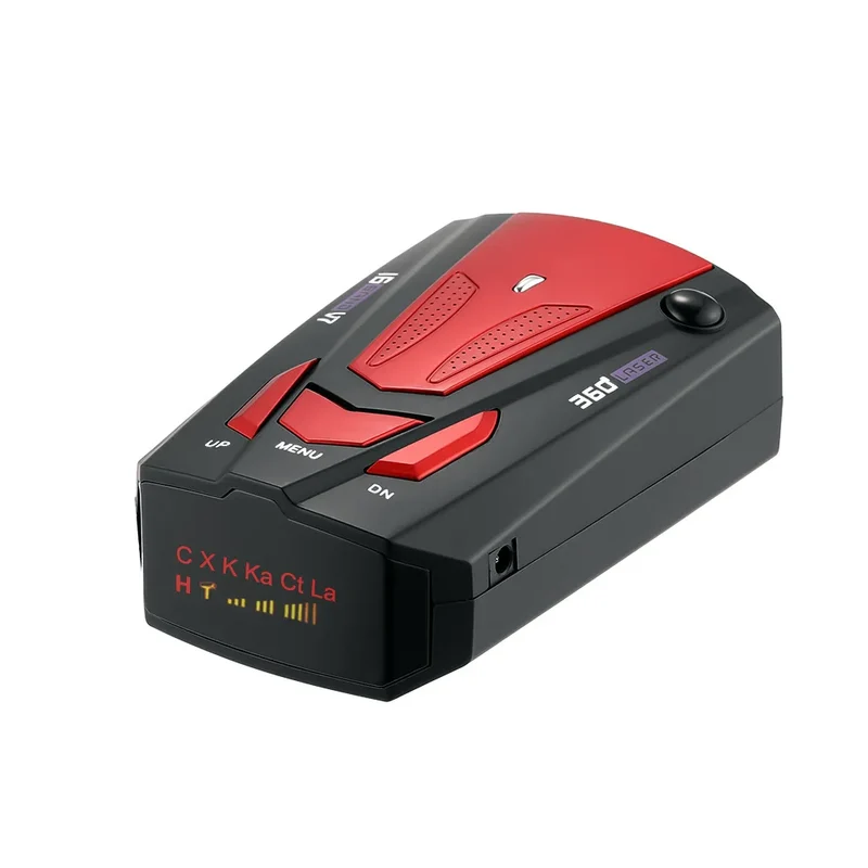 High Quality High Sensitivity Auto Radar Detector 360° Scanning GPS Speed Limit Alarm for Cars