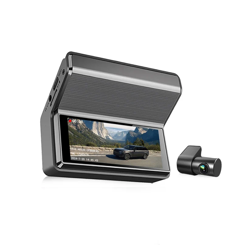 High Definition Night Vision Dual Lens Dashcam in Car Black Box Dual Lens Dashcam