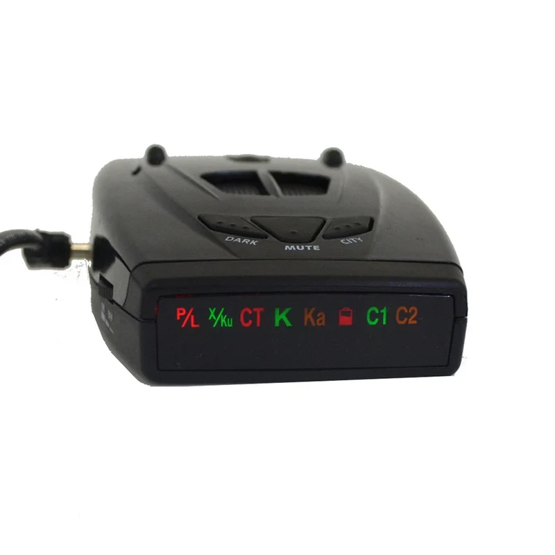 STR535 Russian/English Car Laser Radar Detector with LED Display and Alarm System