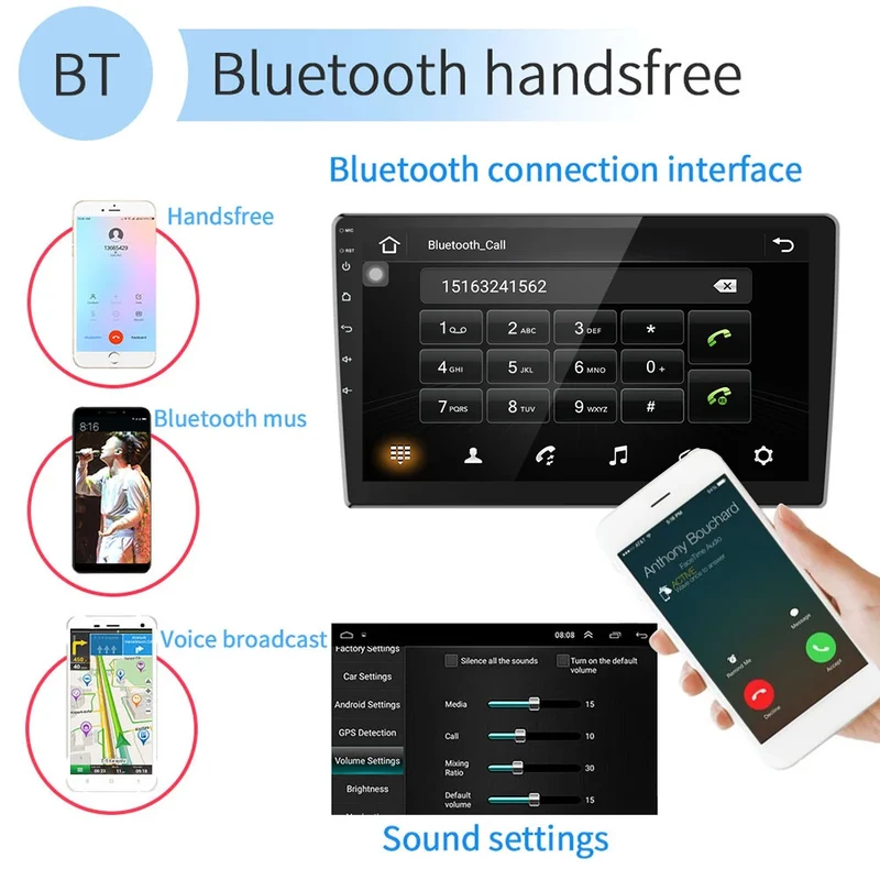 7870 Universal 2K Touch Screen Android 13 Car Split-screen GPS/AM/FM/Bluetooth Navigation Radio Multimedia Video Car DVD Player
