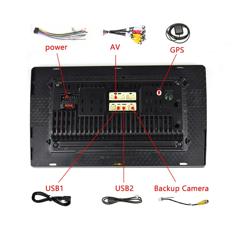 7870 Universal 2K Touch Screen Android 13 Car Split-screen GPS/AM/FM/Bluetooth Navigation Radio Multimedia Video Car DVD Player