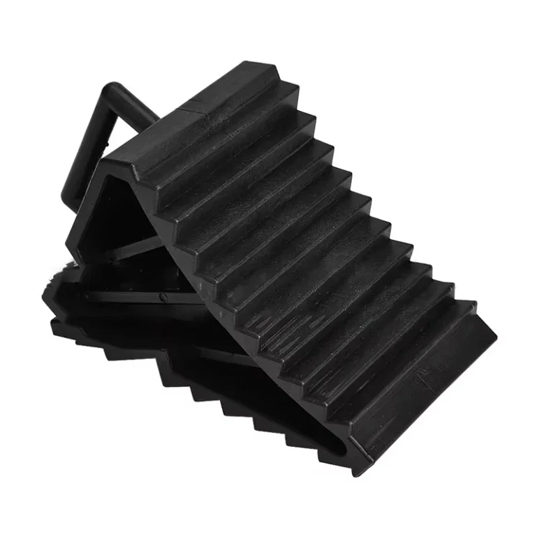 2pcs Car Truck RV/Tripper Wheel Alignment Tire Pad Rubber Slip Stopper Wheel Chocks Blocks Parking Equipment Trailers Campers