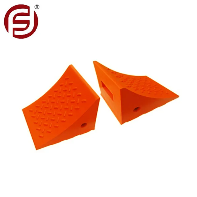 Indonesia Hot Sales Pu Light Duty Wheel Chocks Car Tire Stopper Cheap Wheel Chock