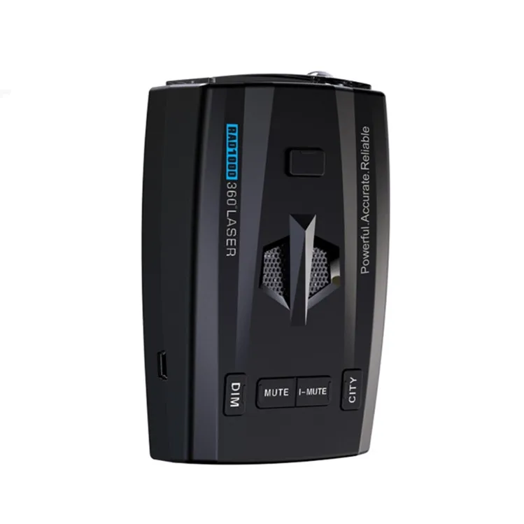 2023 Full-Band Monitoring 360 Car Anti-Police GPS Camera Laser Radar Detector Voice Alert Speed Control Detector Over Speed