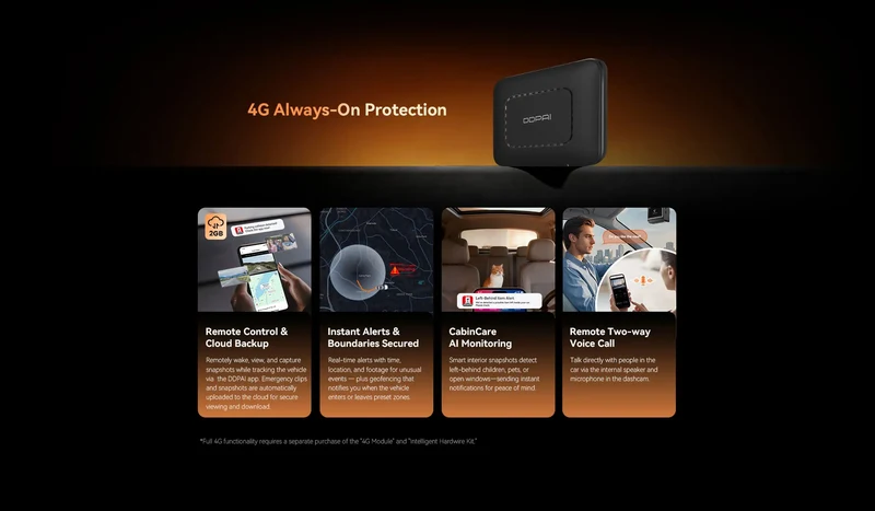 DDPAI Z90 Master/Z90 Pro /Z90 Series Flagship Dual Lens Triple Vision Car Dash Cam Video Recorder ADAS WDR Loop Recording Touch
