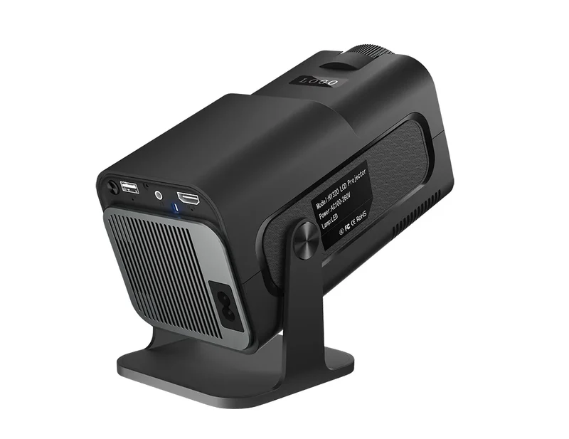 Salange HY320 MINI Android 14.0 Projector LED Beamer Home Cinema 300ANSI 720P WIFI Smart TV HD 1080P 4K Movie