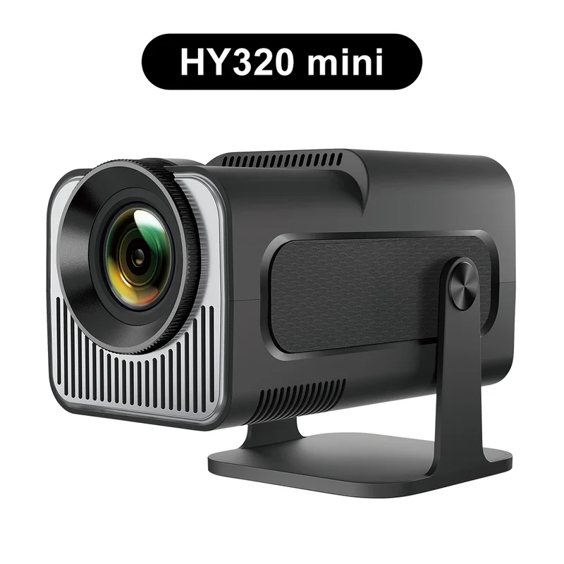Salange HY320 MINI Android 14.0 Projector LED Beamer Home Cinema 300ANSI 720P WIFI Smart TV HD 1080P 4K Movie