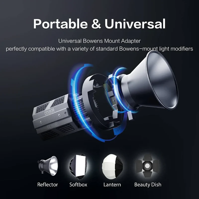 COLBOR CL60 CL60R Photography Fill Lighting Protable Video Light Tiktok Youtube Lamp with APP Control