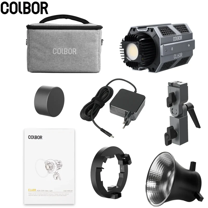 COLBOR CL60 CL60R Photography Fill Lighting Protable Video Light Tiktok Youtube Lamp with APP Control