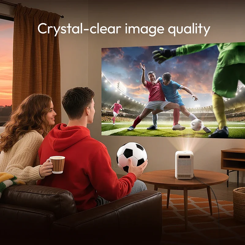 BYINTEK LOVE U4 Smart Mini Home Theater Projector 4K 1080P Video Android WIFI for Smartphone Cinema