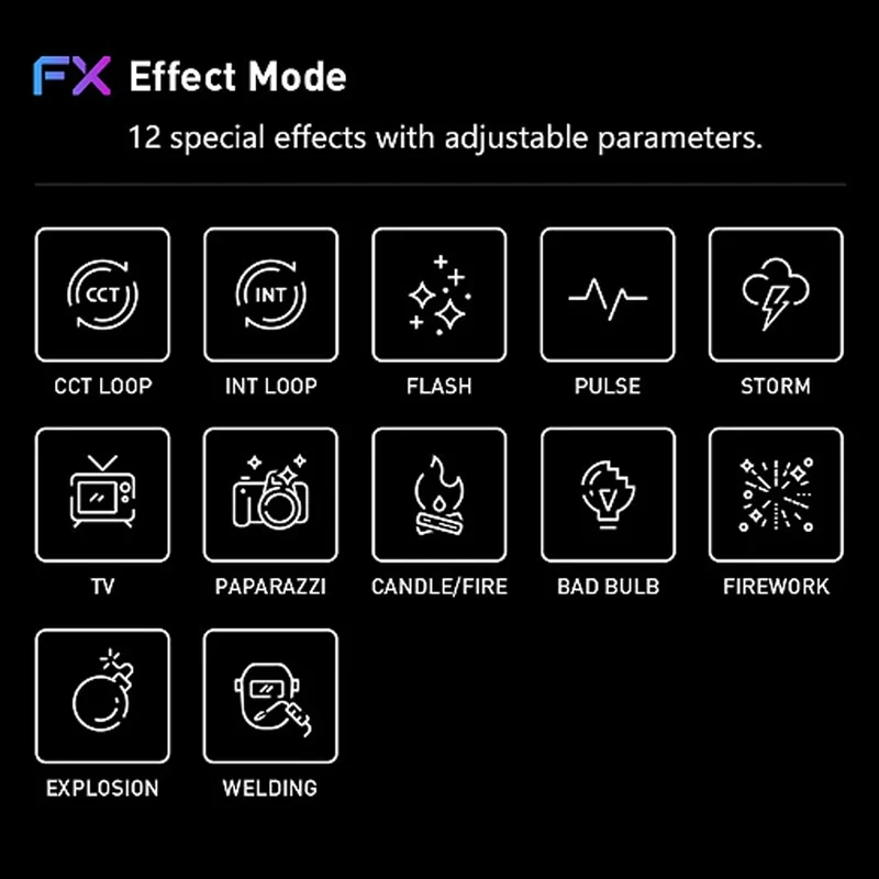 Nanlite FC-720B FC-720C Bowens Mount Video COB Fill Lighting Smart APP Control Bi-color / RGB 2 Version Available for Filmmaking