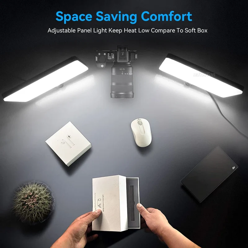 Video Led Light Photography Selfie Dimmable Video Fill Light for Photo Studio Live Stream Fill Lamp for Tiktok Youtube