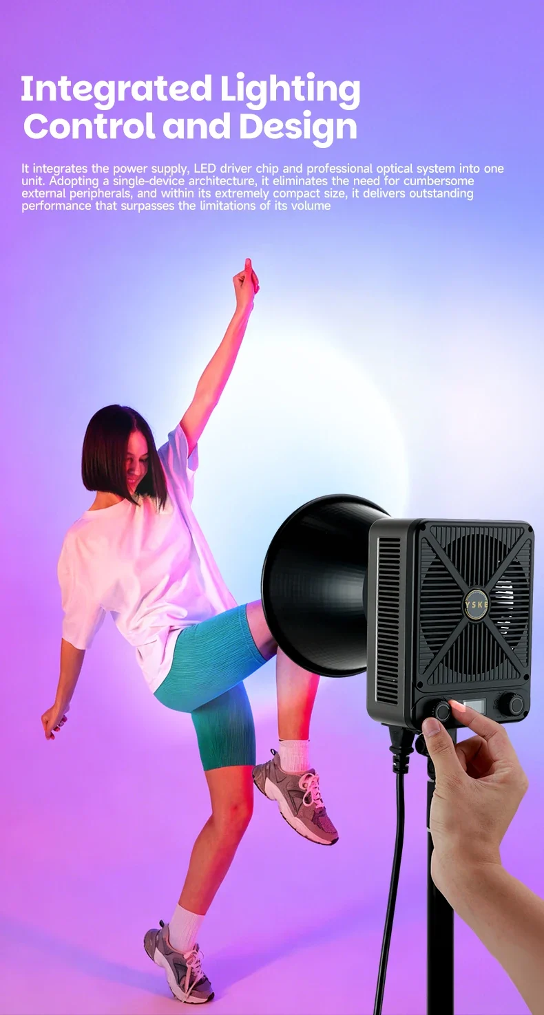 Miaotu RGB Photography Light G230W G330W Portable LED Video Lamp 2800K-6500K Studio Live Fill Light